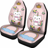 Kitty Corn Cat Car Seat Cover 112428 - YourCarButBetter