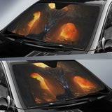 Knight Vs Dragon Sun Shade amazing best gift ideas 172609 - YourCarButBetter