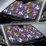 Koi Fish Carp Fish Pattern Car Auto Sun Shades 104020 - YourCarButBetter