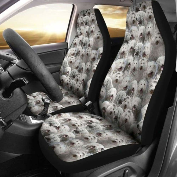 Komondor Full Face Car Seat Covers 090629 - YourCarButBetter