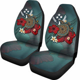 Kosrae Car Seat Covers Blue Turtle Tribal Amazing 091114 - YourCarButBetter