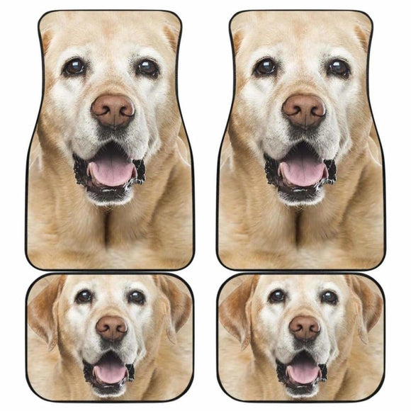 Labrador Car Floor Mats Funny For Dog Lab Lover 181703 - YourCarButBetter