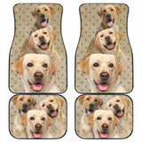 Labrador Car Floor Mats Funny For Lab Dog Lover 115106 - YourCarButBetter