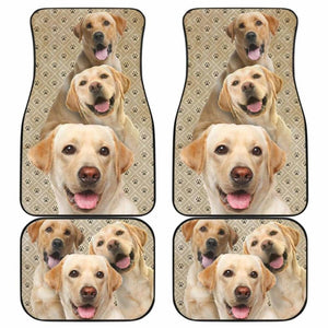 Labrador Car Floor Mats Funny For Lab Dog Lover 181703 - YourCarButBetter