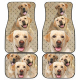 Labrador Car Floor Mats Funny For Lab Dog Lover 181703 - YourCarButBetter