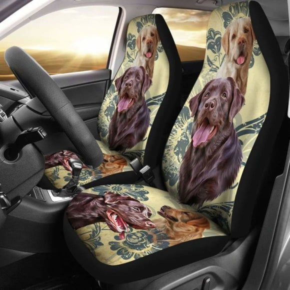 Labrador Retriever - Car Seat Covers 094201 - YourCarButBetter