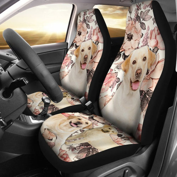 Labrador Retriever Dog Gift - Car Seat Covers 174510 - YourCarButBetter