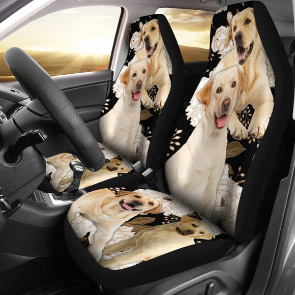 Labrador Retriever Dog Gift - Car Seat Covers 174510 - YourCarButBetter