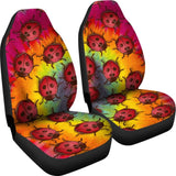 Lady Bug Swirl Car Seat Covers - Tie Dye 174510 - YourCarButBetter