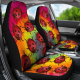 Lady Bug Swirl Car Seat Covers - Tie Dye 174510 - YourCarButBetter