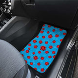 Ladybug Pattern Print Design 02 Front And Back Car Mats 195016 - YourCarButBetter