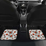 Ladybug Pattern Print Design 05 Front And Back Car Mats 195016 - YourCarButBetter