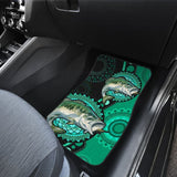 Largemouth Bass Ethnic Pattern Fishing Car Floor Mats 182417 - YourCarButBetter