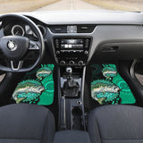 Largemouth Bass Ethnic Pattern Fishing Car Floor Mats 182417 - YourCarButBetter