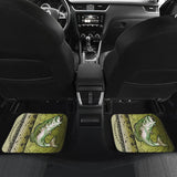 Largemouth Bass Fish Scale Pattern Fishing Car Floor Mats 182417 - YourCarButBetter