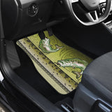 Largemouth Bass Fish Scale Pattern Fishing Car Floor Mats 182417 - YourCarButBetter