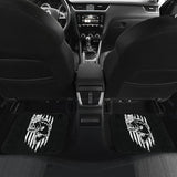 Largemouth Bass Fishing American Flag Car Floor Mats 210906 - YourCarButBetter