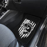 Largemouth Bass Fishing American Flag Car Floor Mats 210906 - YourCarButBetter