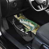 Largemouth Bass Fishing Car Floor Mats 182417 - YourCarButBetter