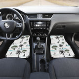 Largemouth Bass Fishing Patterns Car Floor Mats 211007 - YourCarButBetter