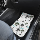 Largemouth Bass Fishing Patterns Car Floor Mats 211007 - YourCarButBetter