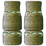 Largemouth Bass Skin Color Boho Pattern Fishing Car Floor Mats 182417 - YourCarButBetter