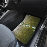 Largemouth Bass Skin Color Boho Pattern Fishing Car Floor Mats 182417 - YourCarButBetter