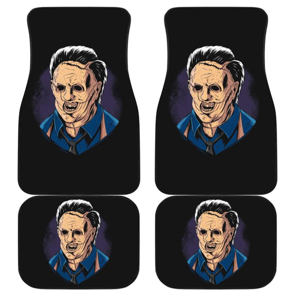 Leatherface Bloody Killer Car Floor Mats 211501 - YourCarButBetter