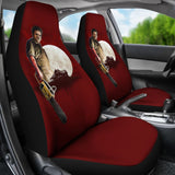 Leatherface Chainsaw Killer Car Seat Covers 211501 - YourCarButBetter