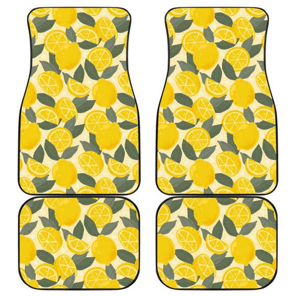 Lemon Pattern Car Decor Items Accessories Car Floor Mats 211008 - YourCarButBetter