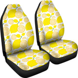 Lemon Pattern Print Car Seat Covers 211008 - YourCarButBetter
