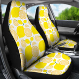 Lemon Pattern Print Car Seat Covers 211008 - YourCarButBetter