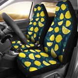 Lemon Pattern Print Design Car Seat Covers 211008 - YourCarButBetter