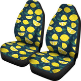 Lemon Pattern Print Design Car Seat Covers 211008 - YourCarButBetter