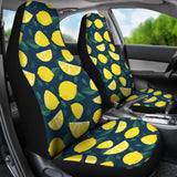 Lemon Pattern Print Design Car Seat Covers 211008 - YourCarButBetter
