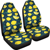 Lemon Pattern Print Design Car Seat Covers 211008 - YourCarButBetter