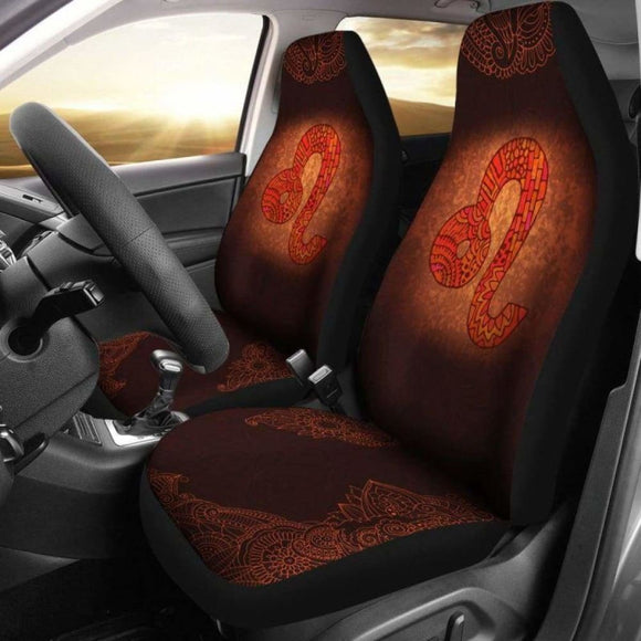 Leo Zodiac Sign Car Seat Covers Amazing 161012 - YourCarButBetter