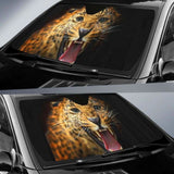 Leopard Car Car Auto Sun Shade 172609 - YourCarButBetter