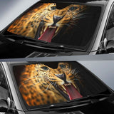 Leopard Car Sun Shade 172609 - YourCarButBetter
