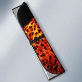 Leopard Ice Fire Car Sun Shades 172609 - YourCarButBetter