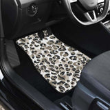 Leopard Skin Print Pattern Front And Back Car Mats 092813 - YourCarButBetter