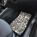 Leopard Skin Print Pattern Front And Back Car Mats 092813 - YourCarButBetter