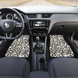 Leopard Skin Print Pattern Front And Back Car Mats 092813 - YourCarButBetter