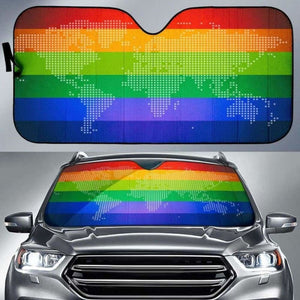 LGBT Car Auto Sun Shades 104020 - YourCarButBetter