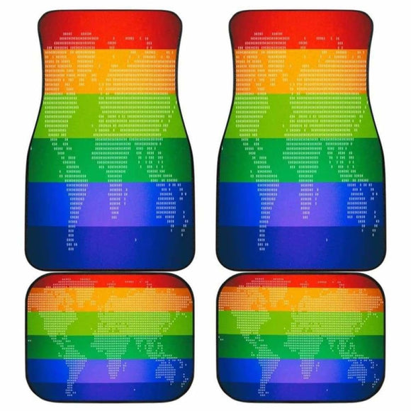 LGBT Car Floor Mats 110424 - YourCarButBetter