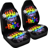 Lgbt - Love Is Love Car Seat Covers 101819 - YourCarButBetter