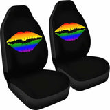 Lgbt Pride Lovers Lips Car Seat Covers Amazing Gift Ideas 101819 - YourCarButBetter