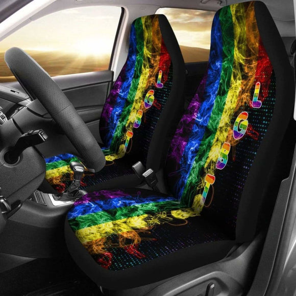 Lgbt S Car Seat Covers - Lgbt Flag Style - 110424 - YourCarButBetter