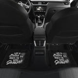 Life Is Better When I’m With Jesus Christian Car Floor Mats 211507 - YourCarButBetter