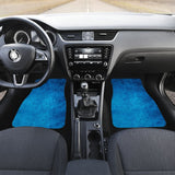 Light Navy Blue Grunge Car Floor Mats 211205 - YourCarButBetter